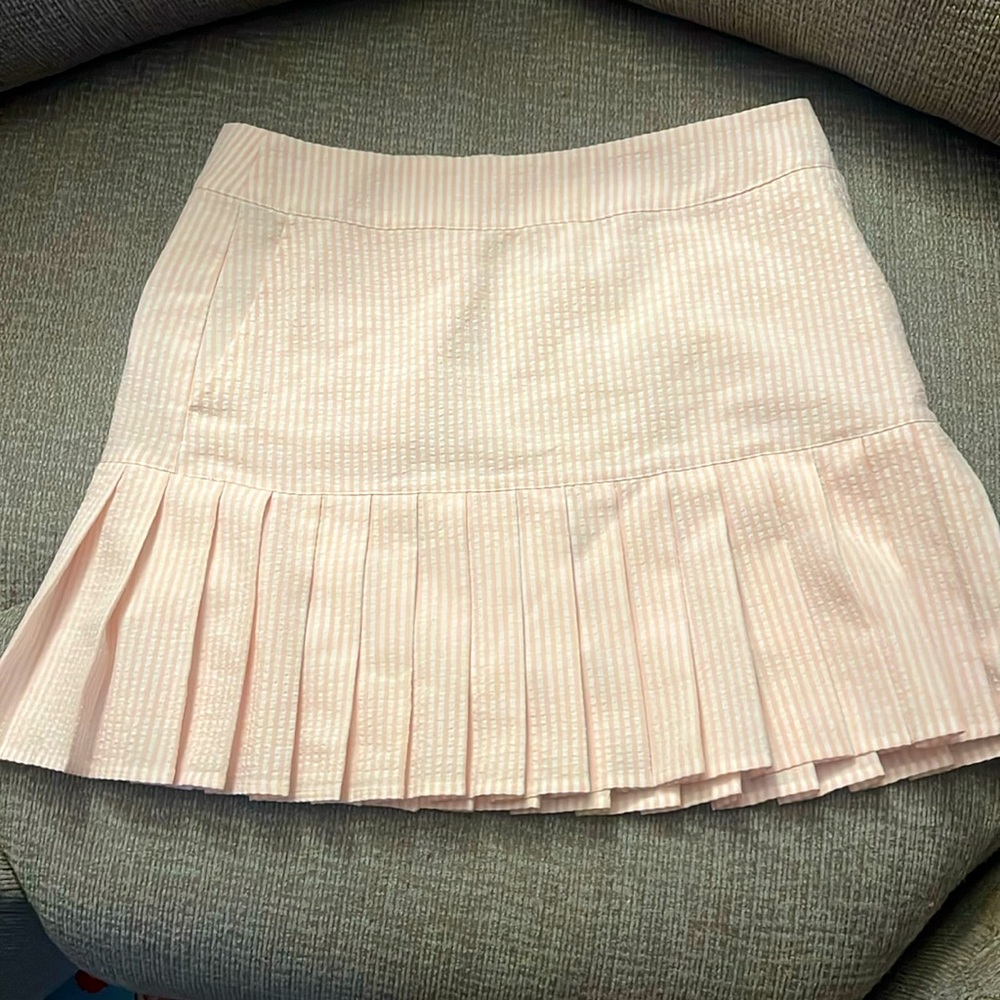 Renwick pleated skort